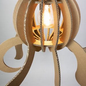 KarTent UK Cardboard octo lamp