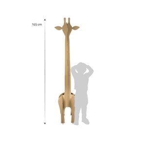 KarTent UK Kartonnen giraffe groeimeter