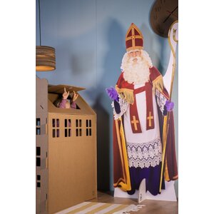 KarTent Cardboard printed Sinterklaas figure