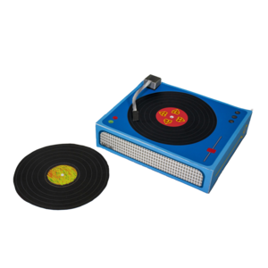 KarTent Paper record player craft