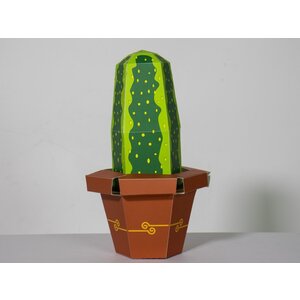 KarTent Bastel-Kaktus aus Papier