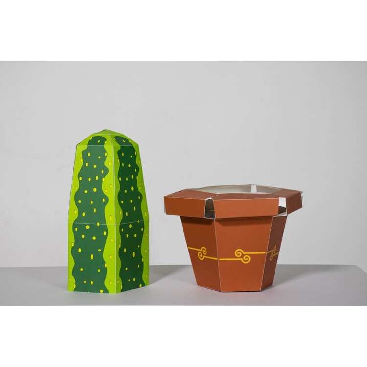 Kit di lana cardata fai da te - Cactus Ø 5 cm x 10 cm - Rayher - Cartoleria  e scuola