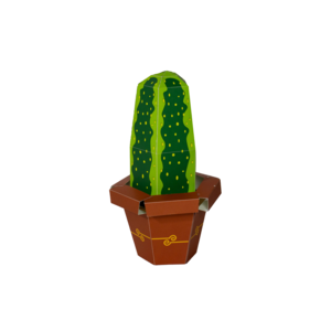 KarTent Paper craft cactus