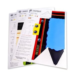 KarTent Paper record player craft