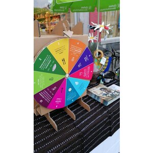 KarTent UK Cardboard wheel of fortune