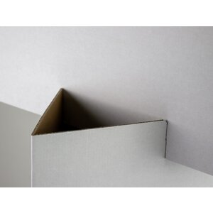 KarTent Cardboard printed triangle display