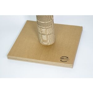 KarTent UK Cardboard cat scratching pole flower