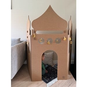 KarTent UK Cardboard Arabic play wall