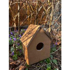 KarTent UK DIY cardboard birdhouse