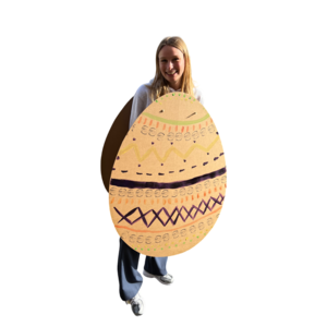 KarTent UK Cardboard Easter egg dress costume