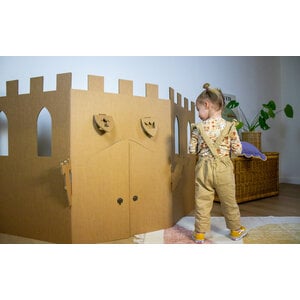 KarTent UK Cardboard play castle wall