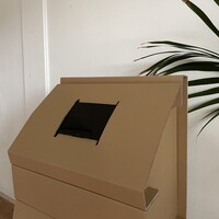 Cardboard Tablet Holders for VoxCollector