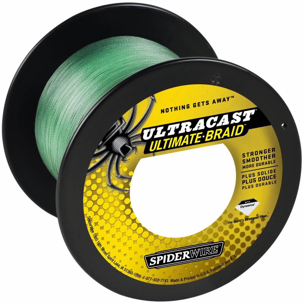 SpiderWire SpiderWire Ultracast 4 Carriers Green Dyneema Gevlochten Lijn