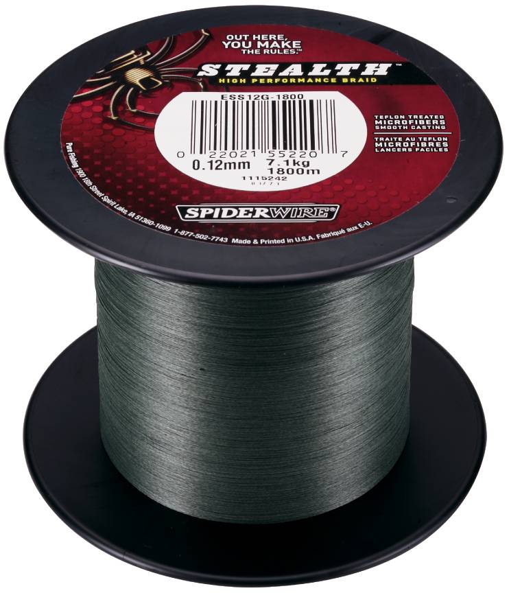 SpiderWire SpiderWire Stealth Moss Green Dyneema Gevlochten Lijn