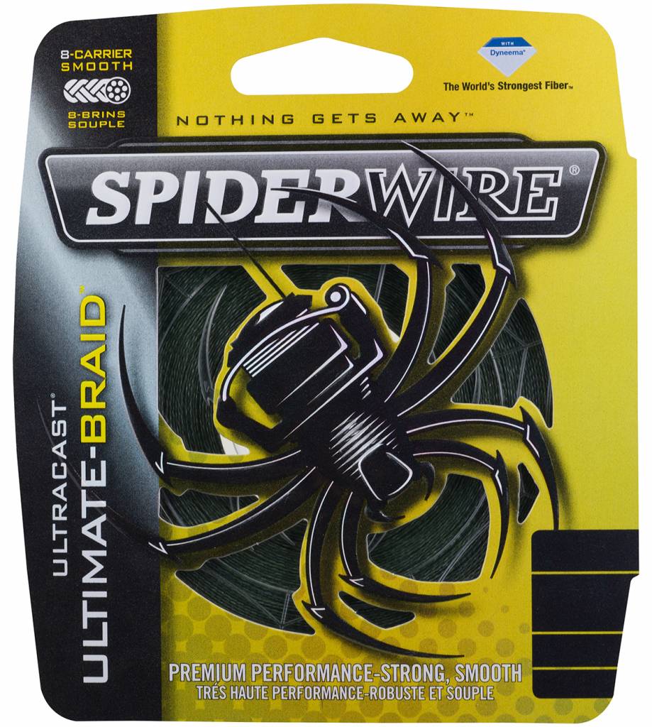 SpiderWire SpiderWire Ultracast 8 Carrier Braid Green Dyneema Gevlochten Lijn