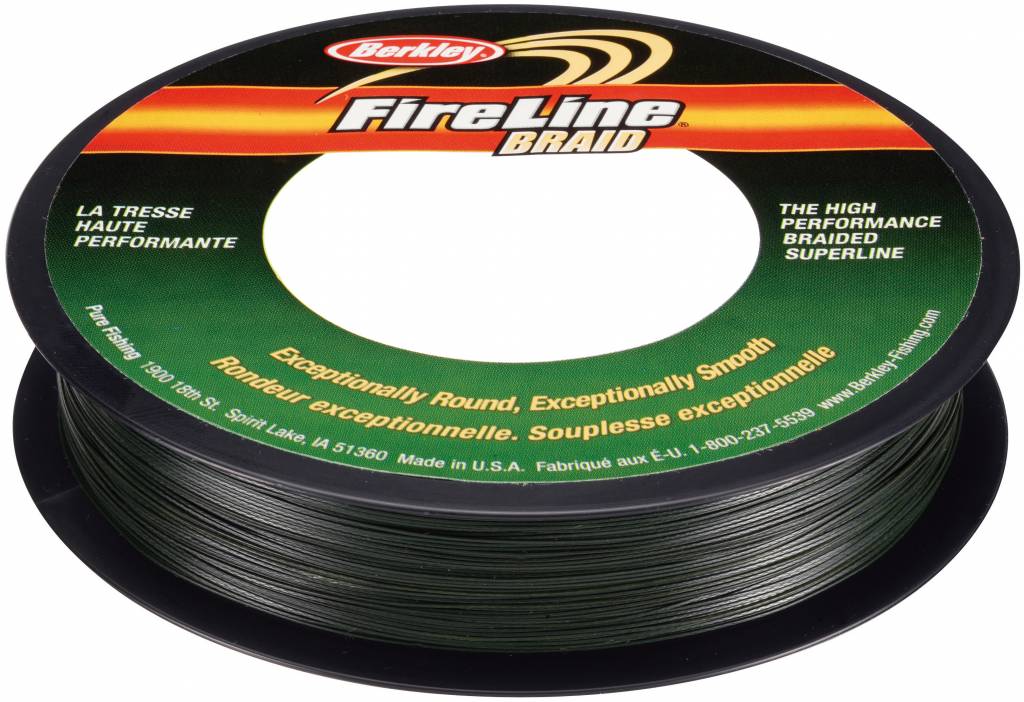 Geweldig Wauw Afgeschaft Berkley FireLine Braid Green Dyneema Gevlochten Lijn - PING Fishing