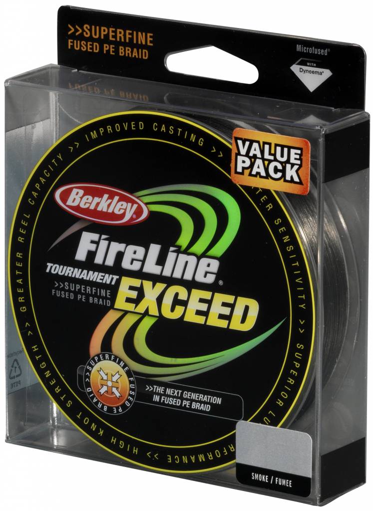 Berkley Berkley FireLine Exceed Smoke Dyneema Gevlochten Visdraad