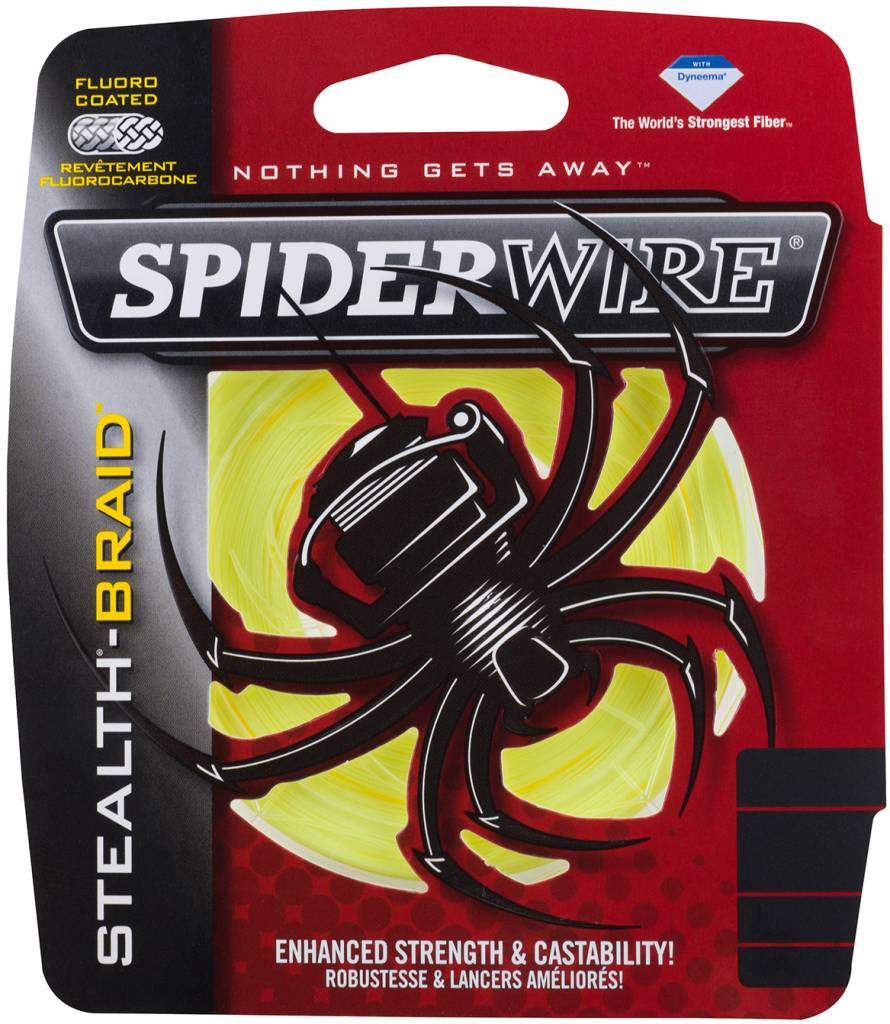 SpiderWire SpiderWire Stealth Yellow Dyneema Gevlochten Lijn