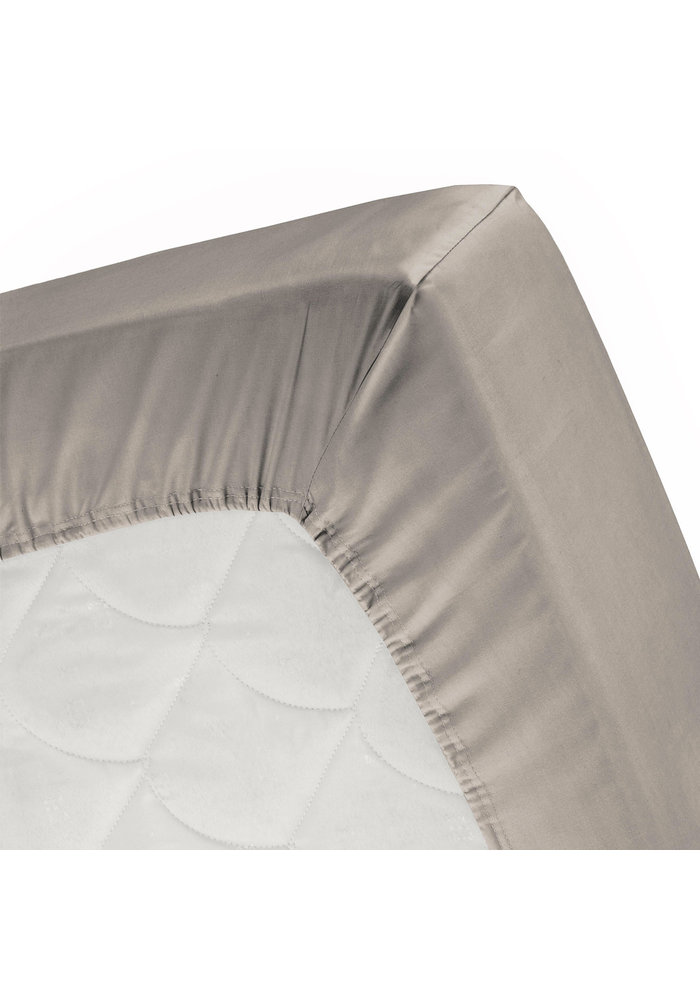 Fitted sheet - Taupe Softy