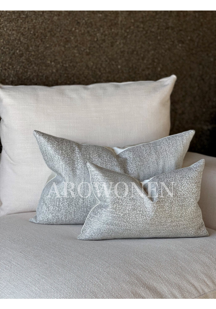 Decorative Cushion - Alaric - Silver