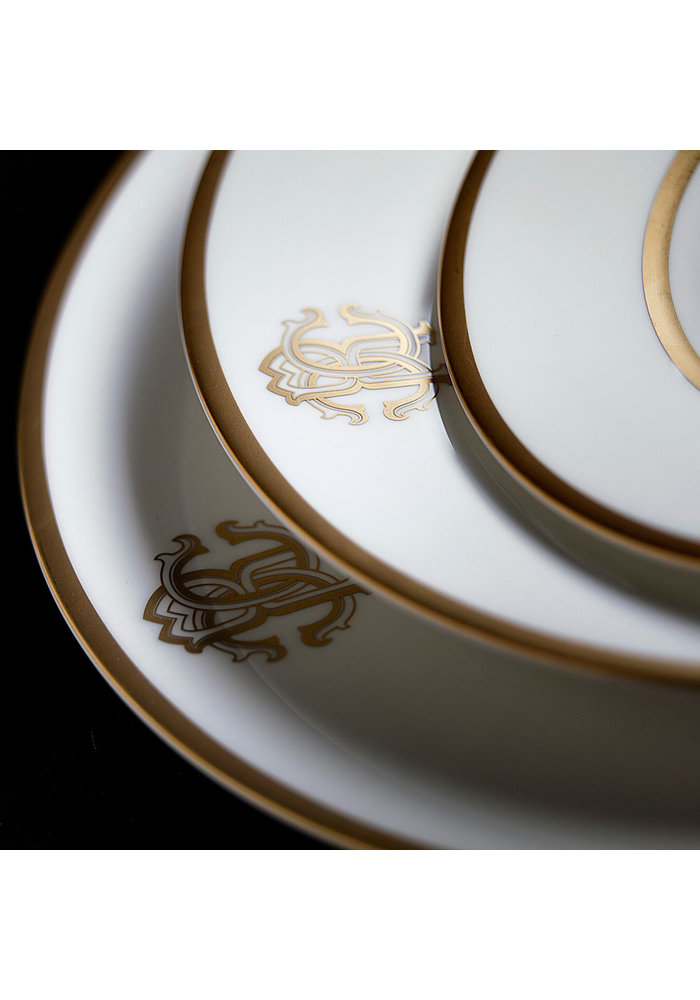 Roberto Cavalli - Silk Gold - Oval Dish -  23cm