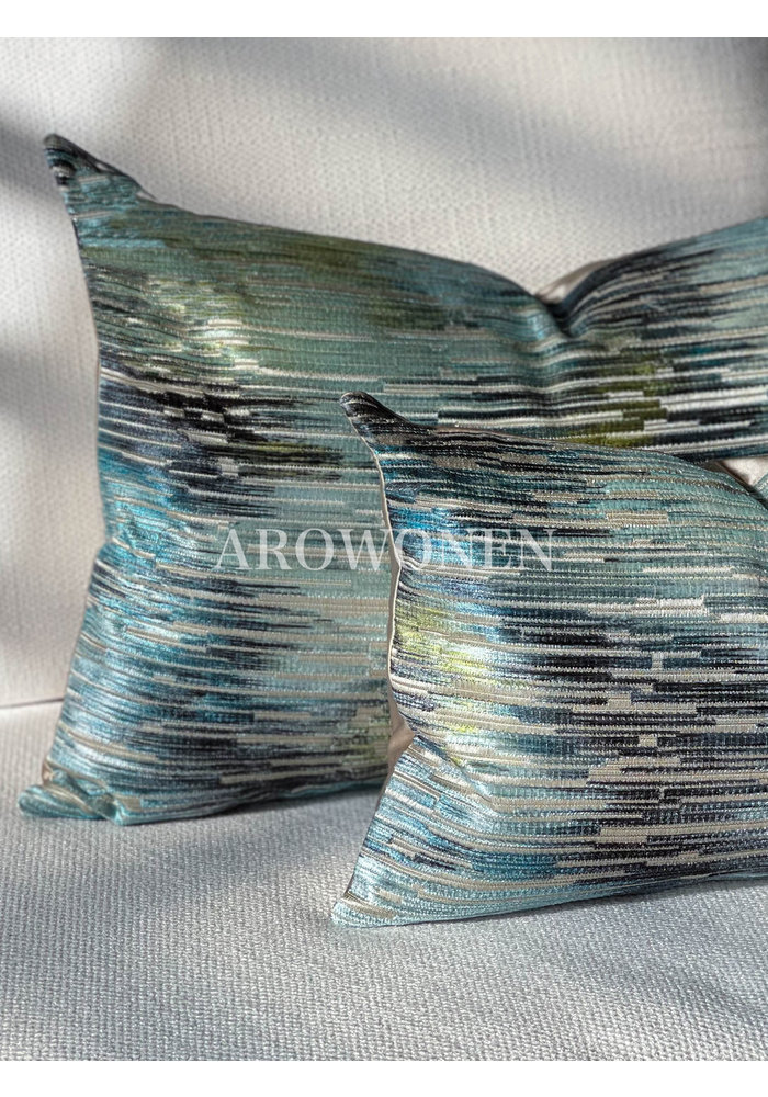 Decorative Cushion - New York - Blue Green