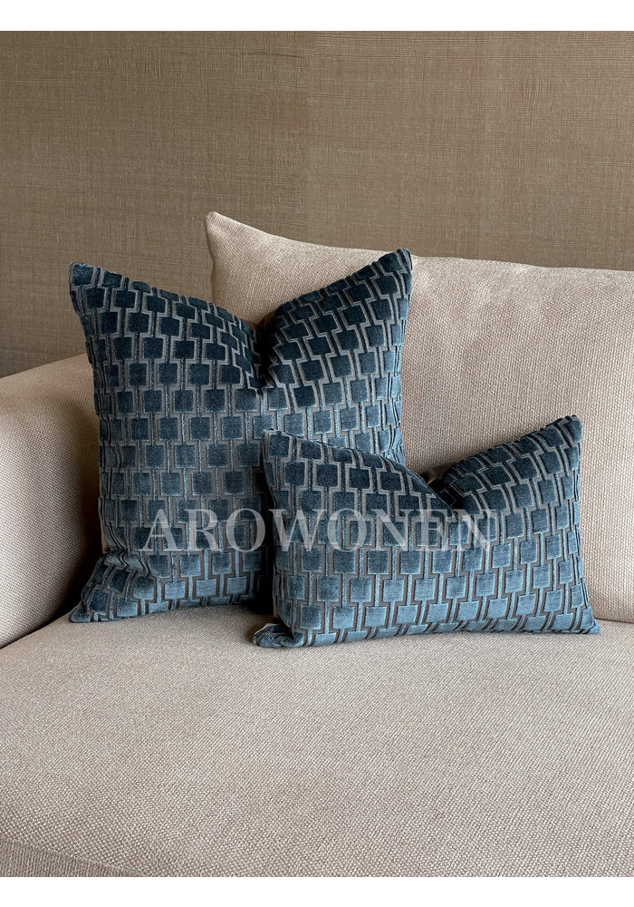 Decorative Cushion - Brooklyn - Petrol Blue