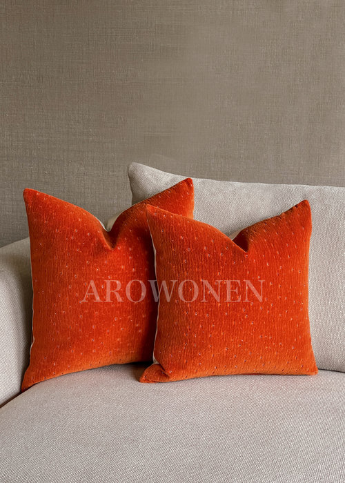 FERIRE Decorative Cushion - Meteor - Orange Burst