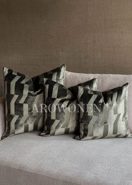 Decorative Cushion - Oliver - Vert olive