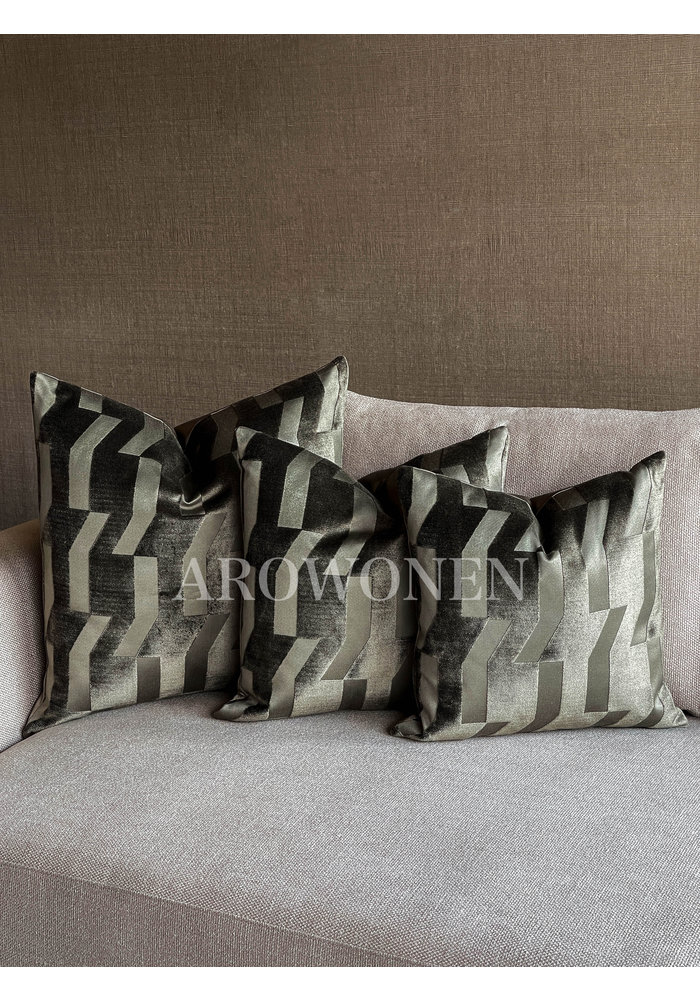 Decorative Cushion - Oliver - Olive Green