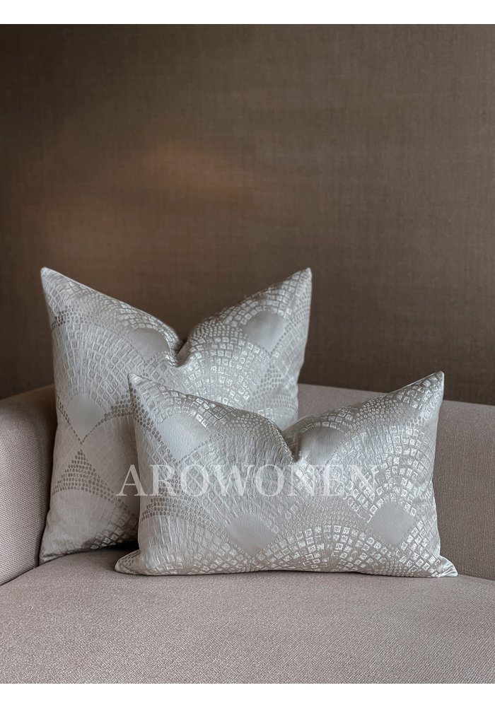 Decorative Cushion - Xena - Silver