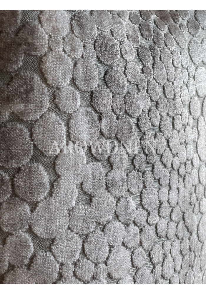 Decorative Cushion - Pearls - Silver Grey