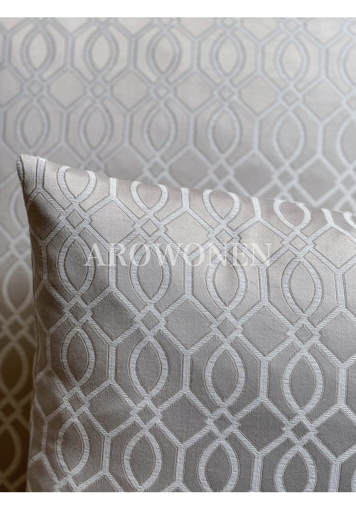 Decorative Cushion - Everly - Warm Grey