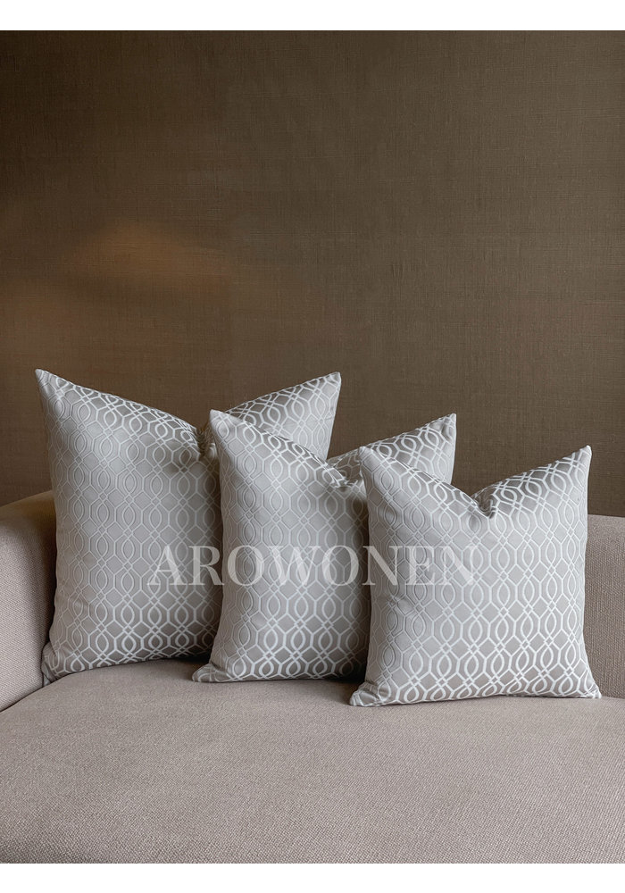 Decorative Cushion - Everly - Warm Grey