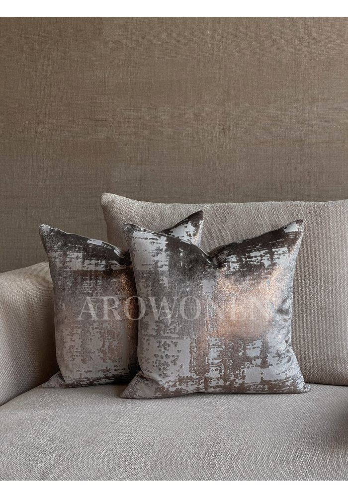 Decorative Cushion - Elettra - Crushed Bronze