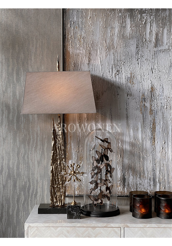 Table Lamp - Rocky - Including luxe shade