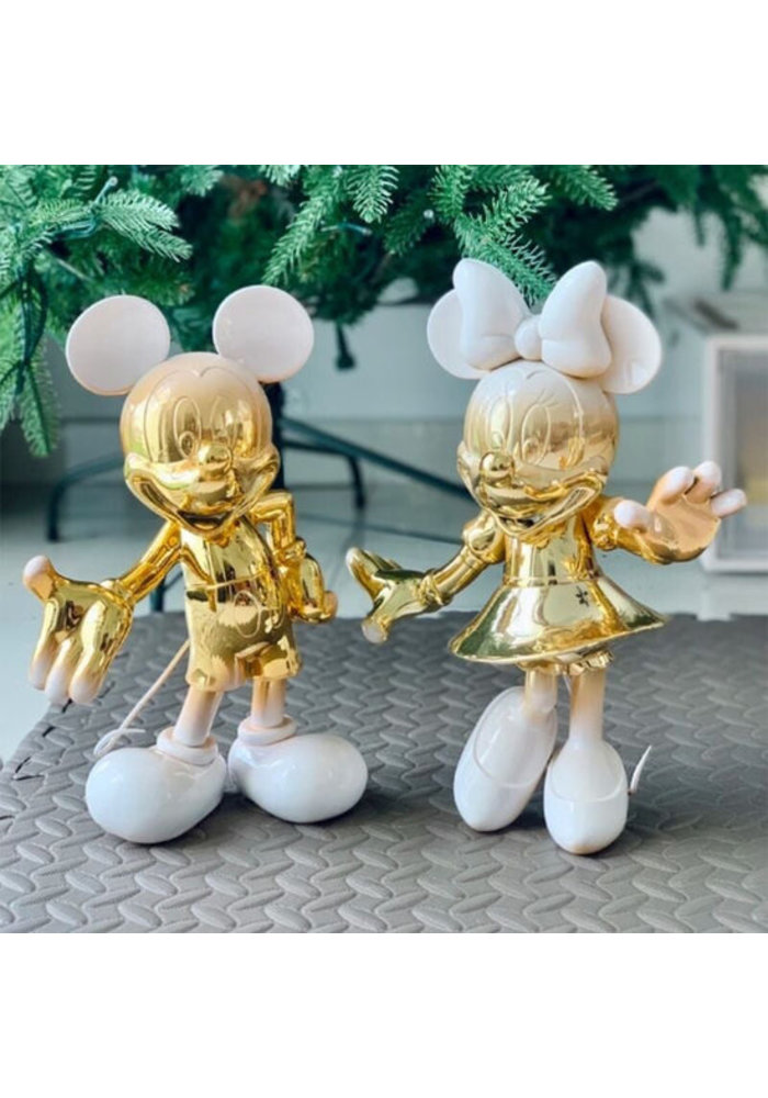Mickey Mouse - Faded Gold White - H 30 x B 20 cm