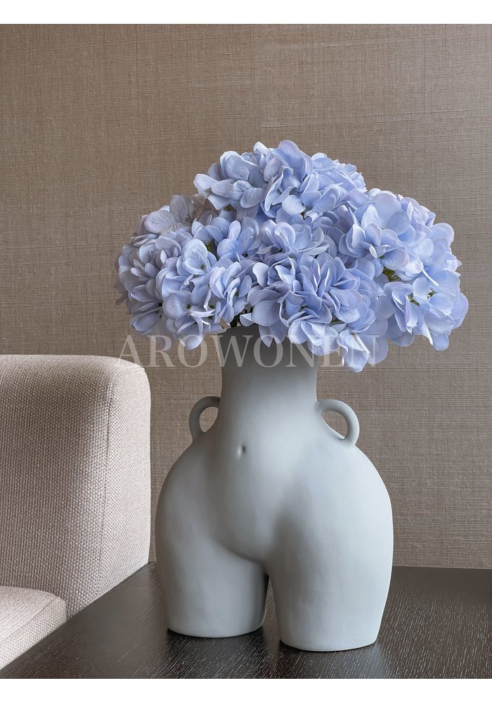 Flower - Hortensia Solar - Baby blue - 46 cm