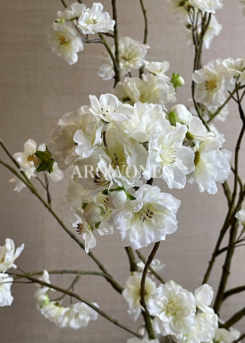 Blossom branch - White paradise - 127 cm