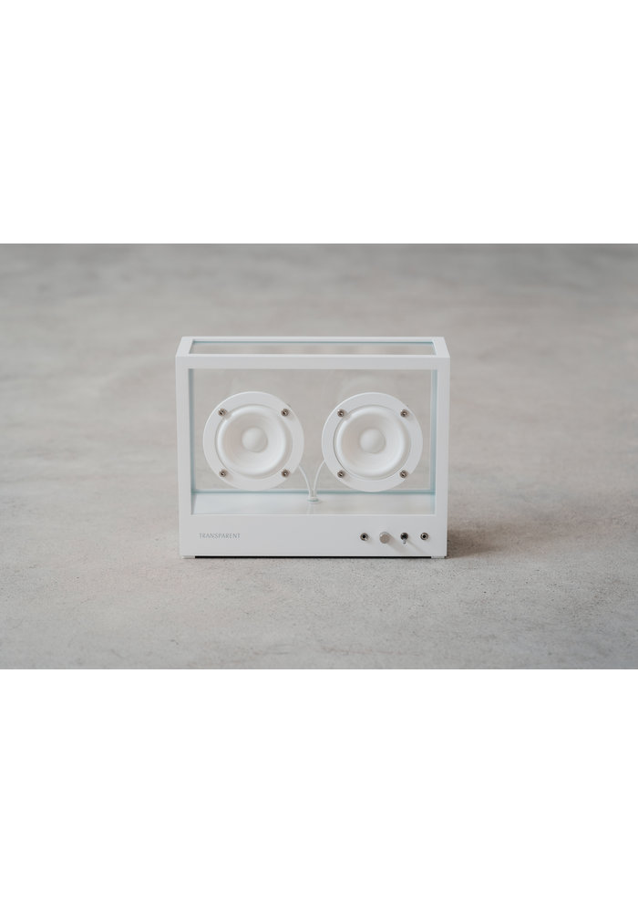 Transparent Speaker - Small - White