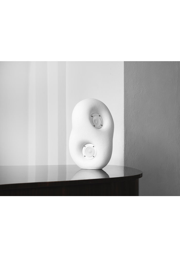 Transparent Speaker - Acustic Sculpture - White