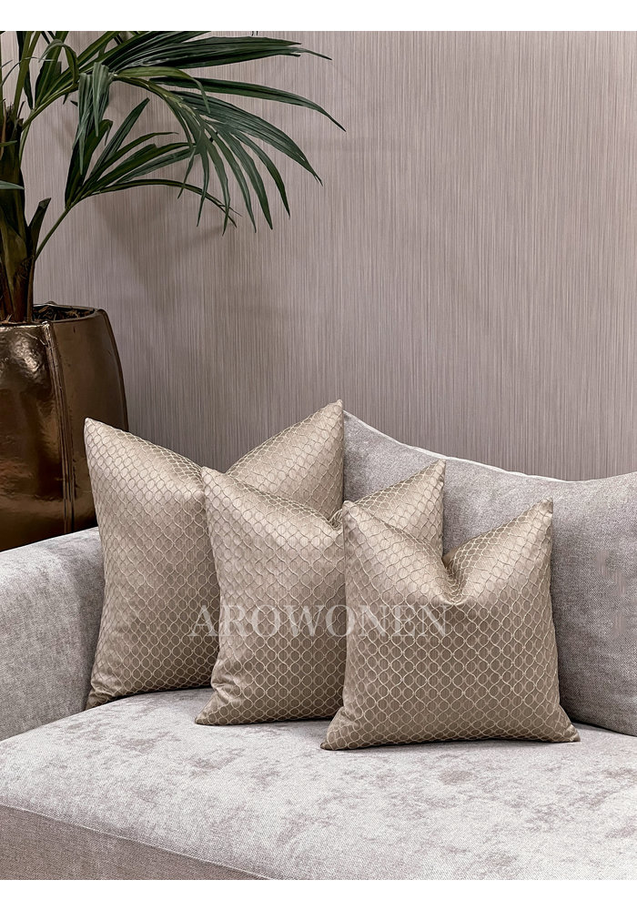 Decorative Cushion - Odilia - Taupe