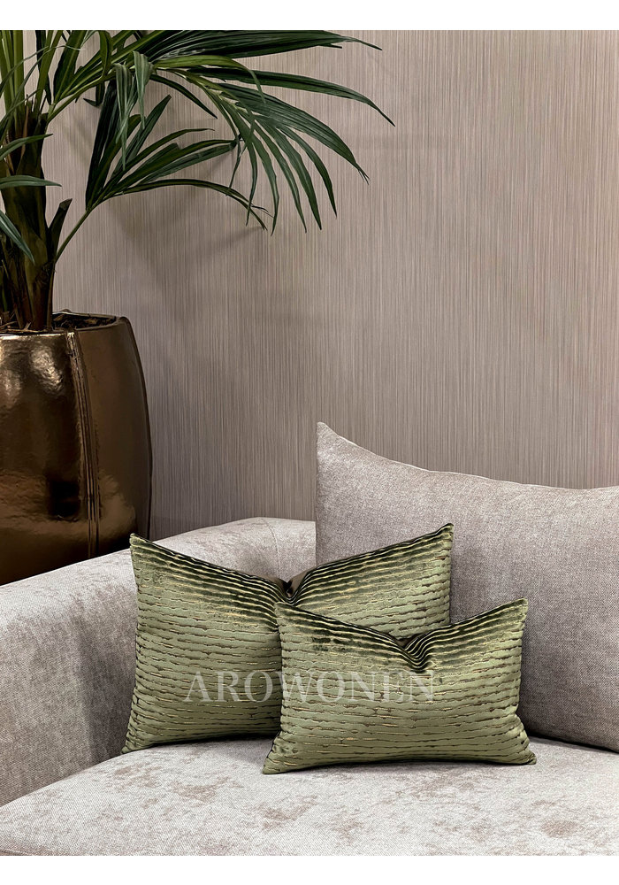 Decorative Cushion - Taffy - Moss Green