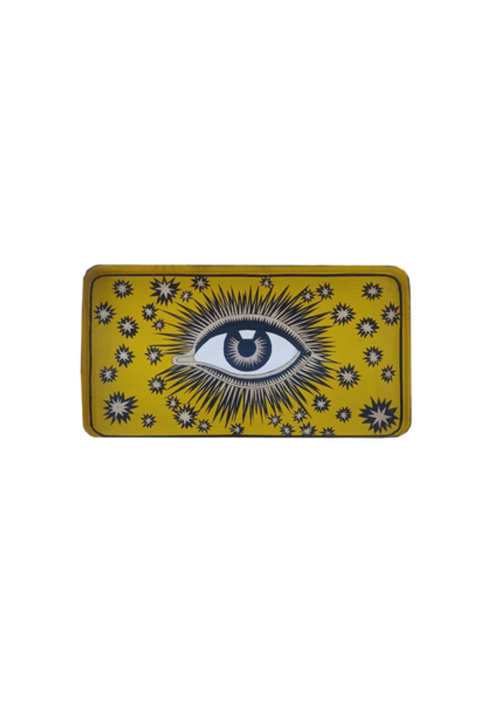 Tray - Iron Eye - Yellow - 33 x 20 cm