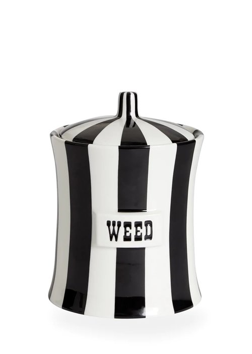 Vice Weed Canister - Black White