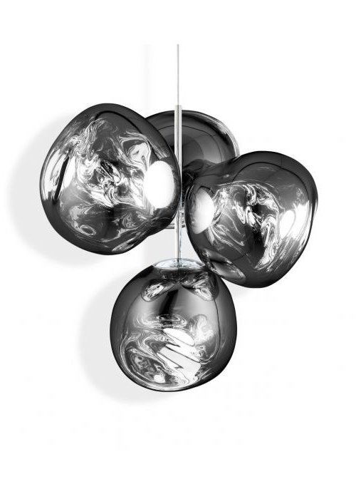 Tom Dixon - Chandelier - Melt LED - Chrome Small