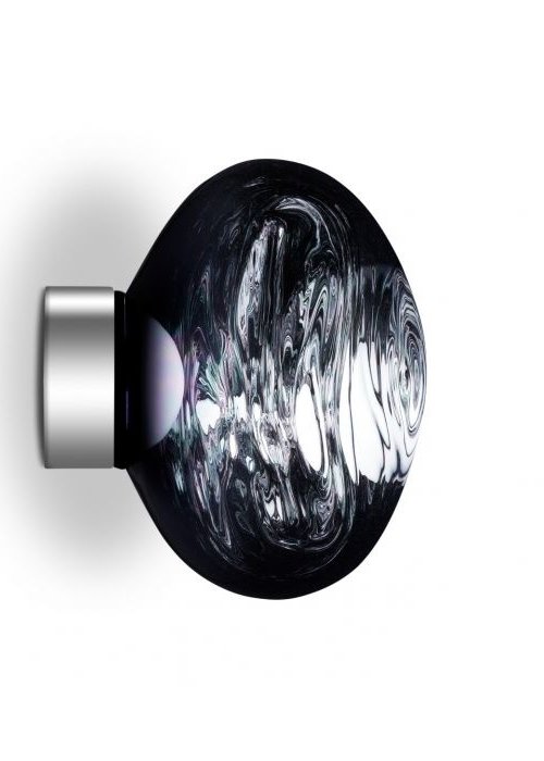Tom Dixon - Wall Lamp - Melt Mini LED - Surface Light - Smoke