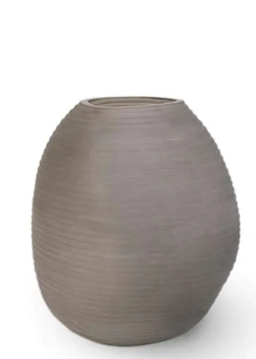 GUAXS - Vase Patara - Smokey Grey - Round