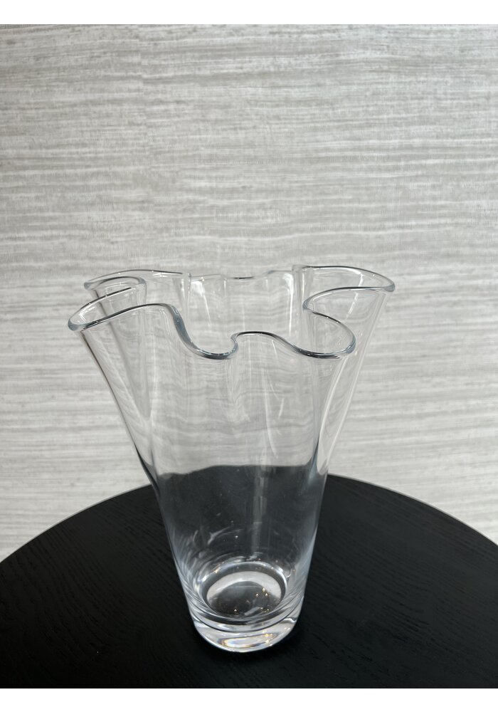 Vase - Squiggles Glass - Transparent
