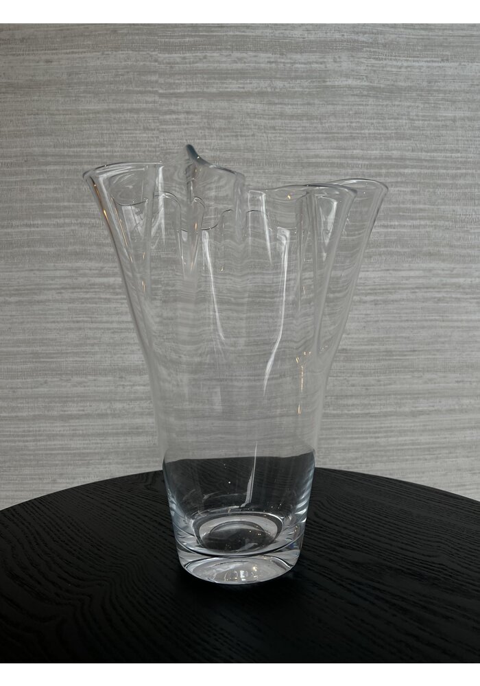 Vase - Squiggles Glass - Transparent